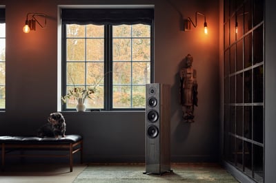Dynaudio Focus 60 XD - Grey Oak High Gloss - Lifestyle 01